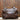 Shoulder Bag in Cowhide with cotton Fabric view of front