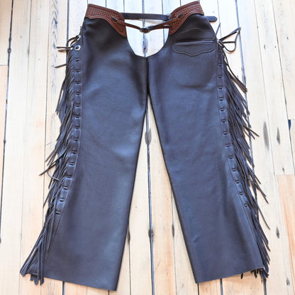 View of K Bar J Versatility Borderline Chap with Pocket in Size XL