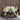 Myra yellow leather hand tooled bag with roomy interior and top closure