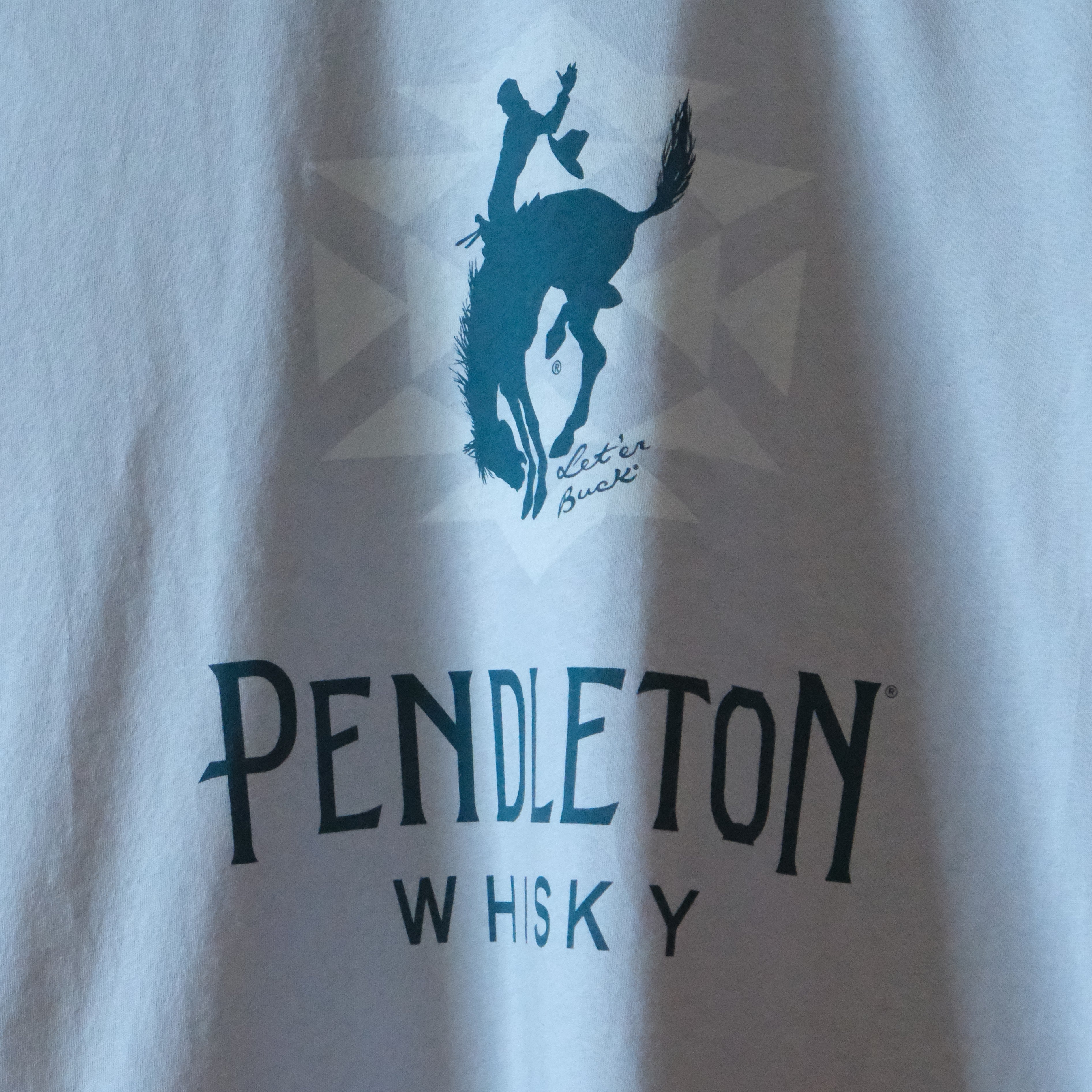 Pendleton Women’s Pendleton Whisky Graphic Tee in light color with whiskey graphic