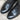View of Stallion Ladies 16" Black European Calf English High Boot with B toe and covered piping