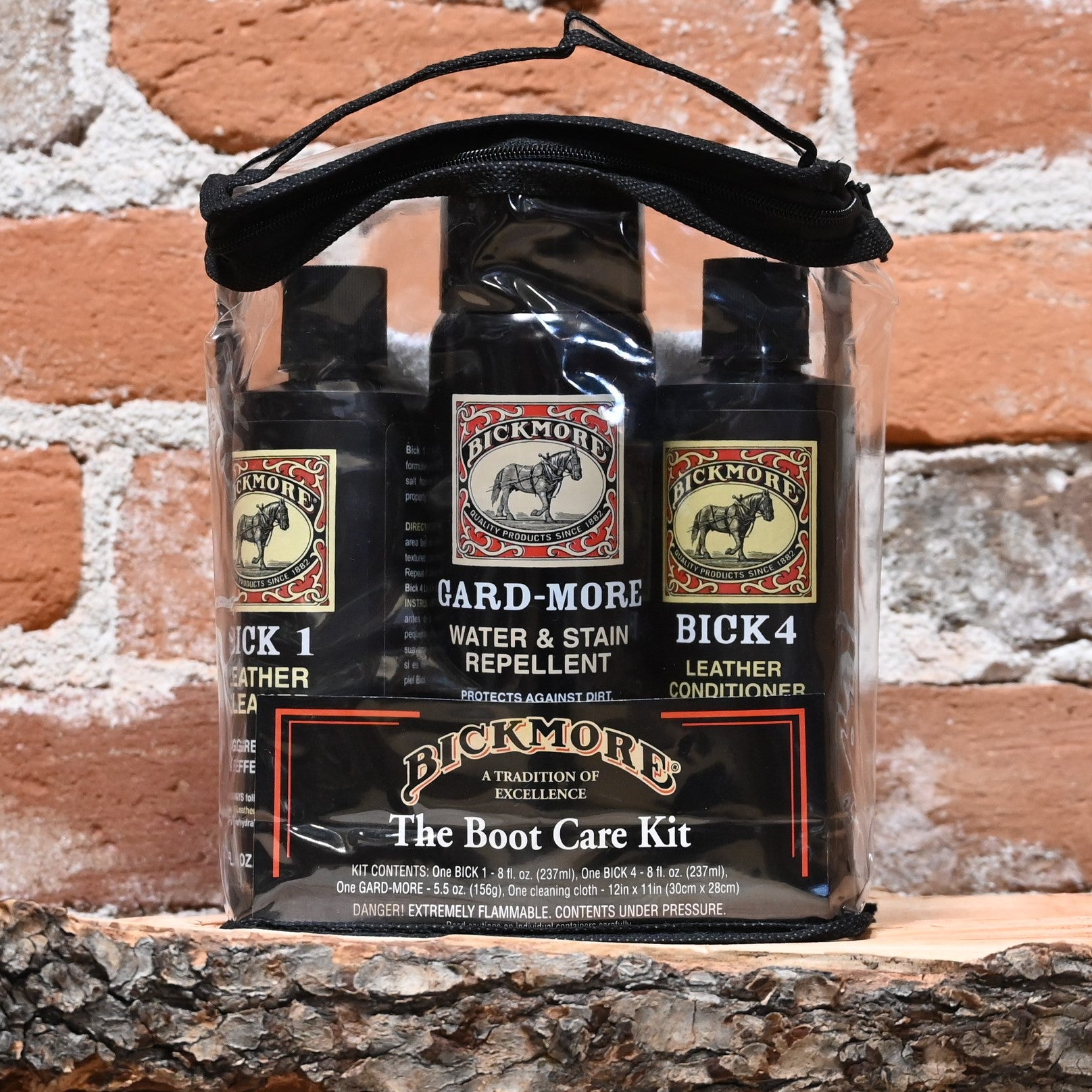 3 Piece Boot Care Kit W/Bick 1 Bick 4 And Gard-More view of set