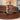 1.5 Medium Brown Single Stitched Belt view of buckle