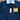 Men’s dark blue Wrangler Western sherpa-lined denim jacket with snap-flap pockets and spread collar
