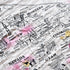 View of Rockmount silk scarf with vintage map of the western United States, 36″ square