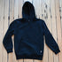 Black Filson Prospector Hoodie with drawcord hood, kangaroo pocket, and rib-knit cuffs