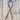Sambboho Biarritz dog leash with turquoise, orange, white, and black beads on brown full-grain leather.