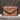 Myra printed canvas Engage wallet with leather trim and zipper closure