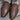 Hyer HOPE 11" - Tan Ranch Hand Vamp and Cream Top with Red Floral Stitching