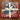 View of Pendleton knit baby blanket and beanie set in Canyonlands Desert Sky pattern