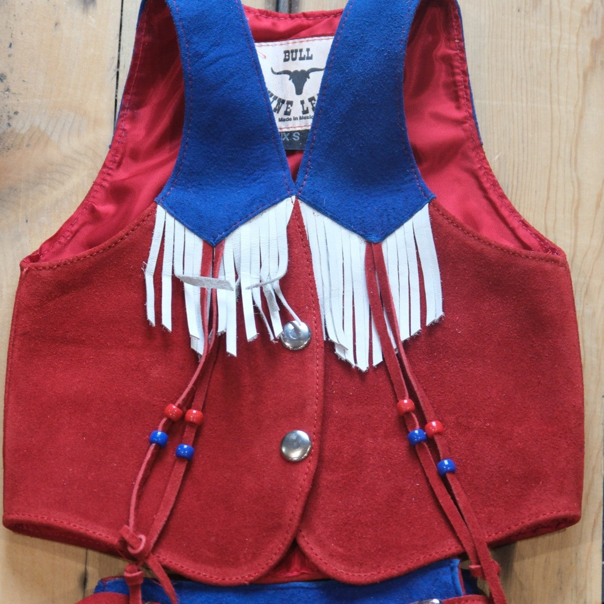 SouthBay Kids Americana Skirt and Vest Set, Red White and Blue