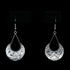 Vogt Silversmiths Silver Canyon sterling silver engraved earrings