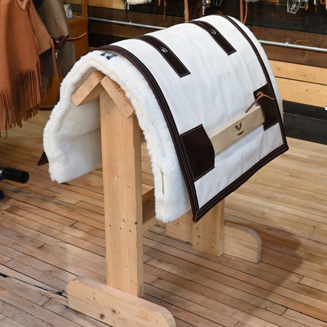 View of Halfbreed Pack Saddle for custom pack saddle setups