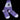 Lucky Chuck Don't Ride In Fear Lavender Performance Socks
