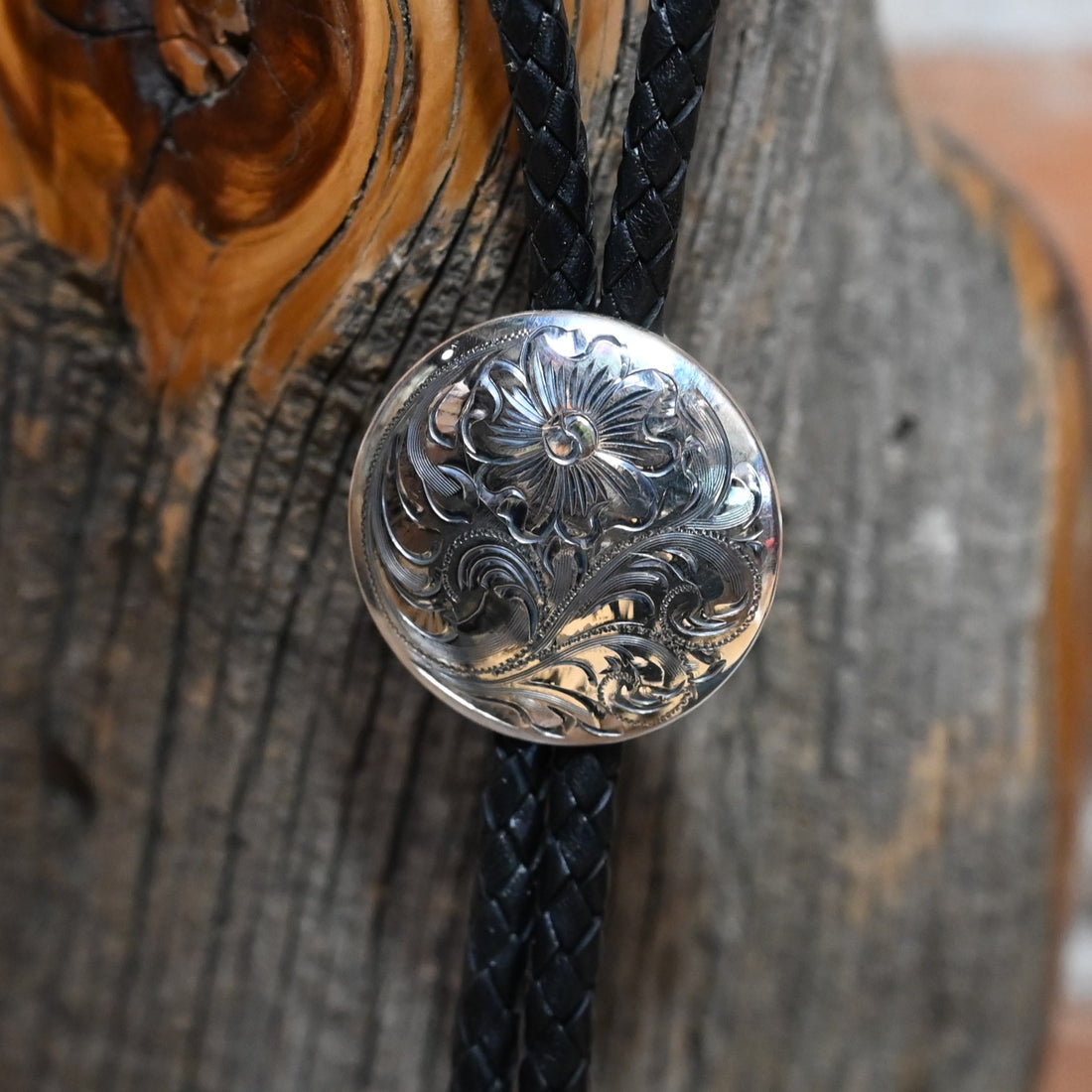 Vogt Silversmiths The Wildflower Bolo Tie