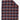 View of Pendleton Brookings Plaid motor robe throw in black, red, and grey with leather carrier