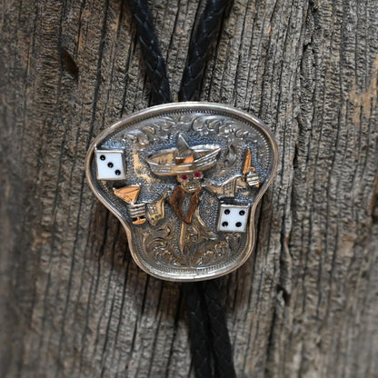 View of bolo tie