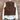 View of Schaefer ladies whiskey leather vest with Western yoke, snap front, and interior pockets