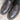 View of Hondo 16" cowboy boot with forest green top, brown retan vamp, pull holes, and double welt stitch
