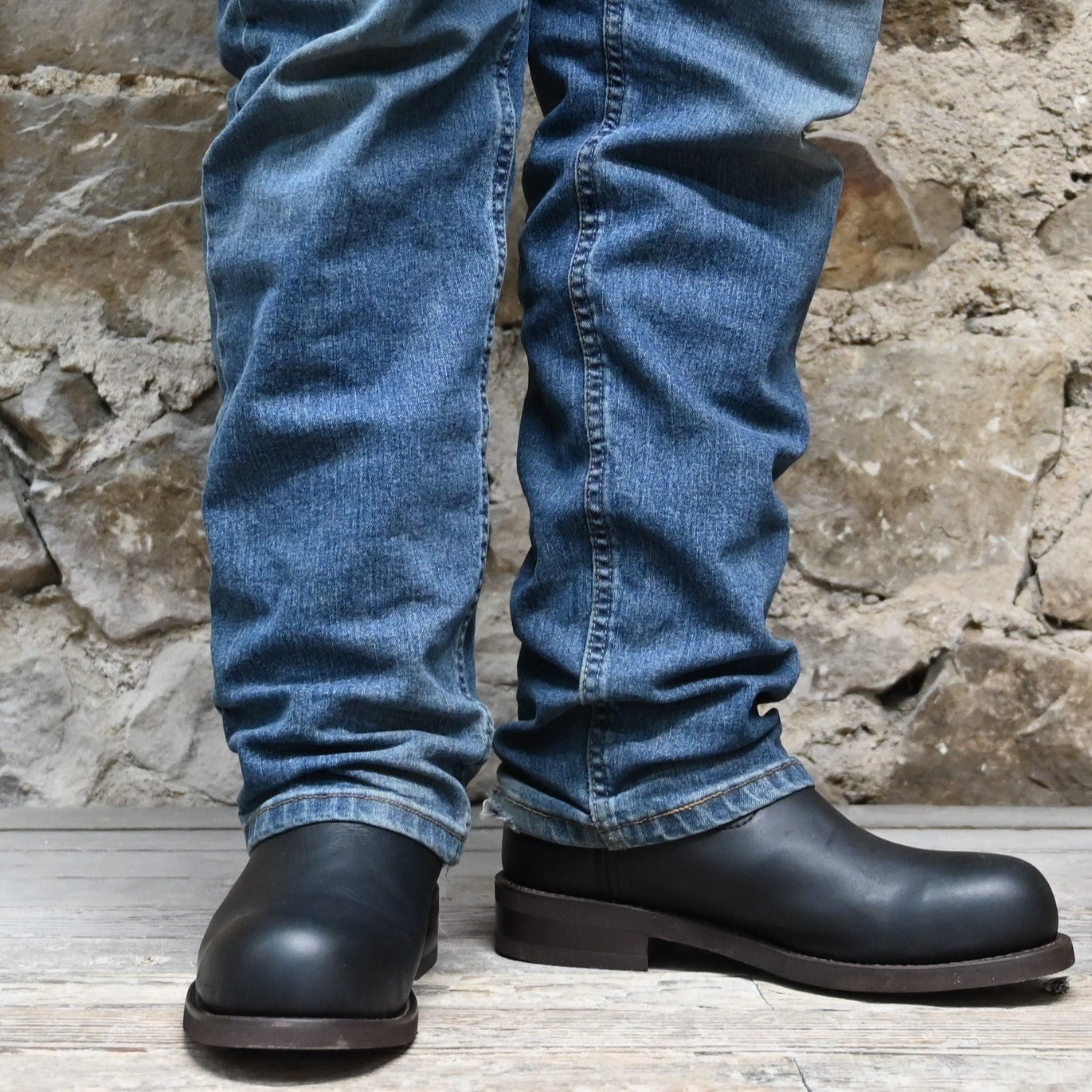 Nutted Calf Men's Lettuce Picker Trucker Steel Toe 9