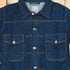 Blue Blanket Denim Jacket in Japanese Indigo with buckle-back cinch and flap pockets