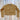 View of Pendleton cropped lambswool sweater in Deep Gold with cable knit pattern
