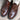 Olathe Men's 17" Tall Top Leather Boot In Chocolate W/Overlay and Bone Top