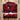 View of Pendleton men’s red and black plaid flannel pajama set with shirt and pants