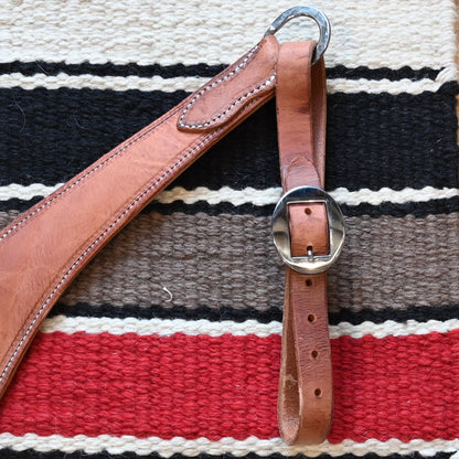 Berlin Custom Leather 2 1/2 inch roper-style leather breast collar