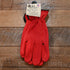 Geier Gloves lightweight red deerskin work glove with black piping