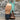 View of Anderson Bean 13" roper boot with teal top, brown vamp, square toe, and pull straps