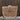 Que Chula natural tooled leather crossbody purse with floral carving and buckstitch edging