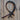 Traditional Rawhide 30 Plait 102" Romel Reins: Brown with Black and White Accents