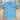 View of Sendero short sleeve pearl snap shirt in Azulado Desert Rodeo serape print