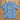 Howler Bros Guayabera Shirt - Pictographs in Washed Indigo Chambray