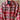 Ladies Colt 44 Tunic in rouge serape pattern with pearl snaps, self-tie belt, collar, and double breast pockets