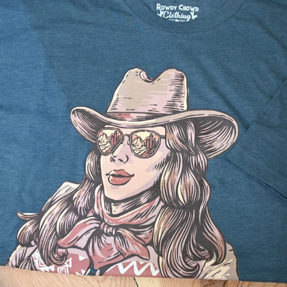 Ft. Worth Night Tee view of design