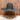Tacchino Open Crown Western Hat in Chocolate