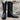 View of Hyer ROAD TO ARIZONA 13" boots showcasing black Ranch Hand cowhide vamp and upper with full boot embroidery, fashion snip toe, and leather stacked heel