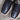 Hyer HARPER 13" - Metallic Bone White Top with Blackberry Purple Ostrich Vamp