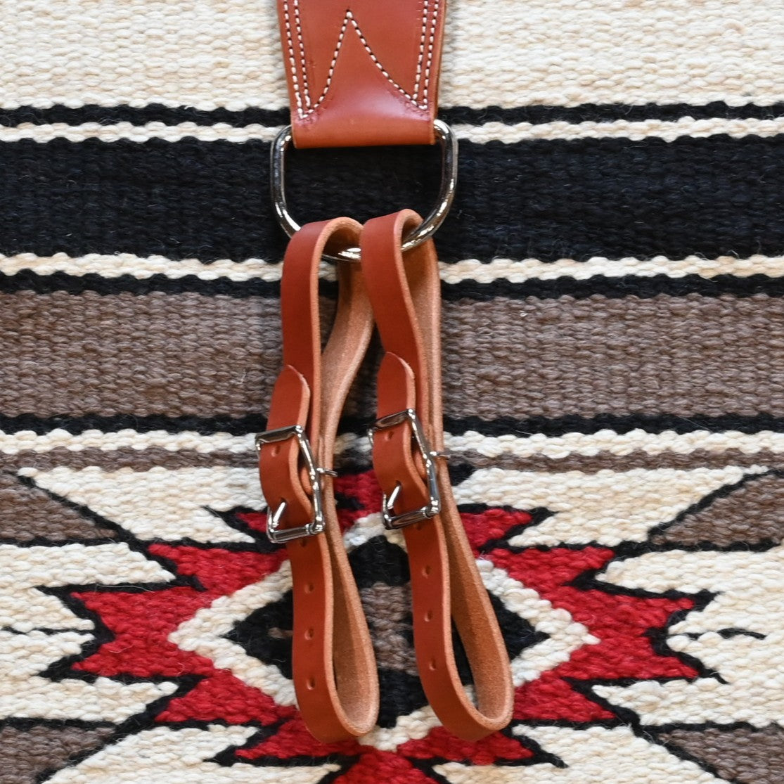 Berlin Custom Leather steer tripper style leather breast collar