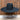 View of front of hat