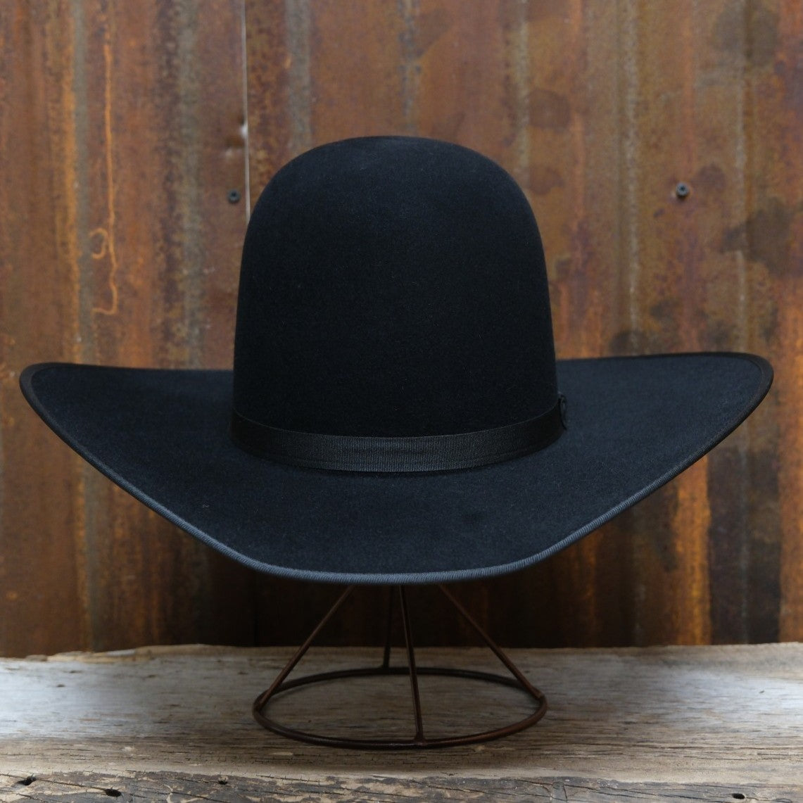 Serratelli 10X Open Crown Bound Edge in Black