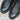 View of Hondo 14" black cowboy boot with bullhide vamp, cowhide top, and medium round toe