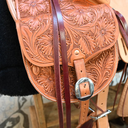 View of saddle bag