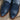 Macie Bean Blue Belle 15" Blue Glazzed and Celeste Wild Lucky Cowgirl Boots