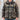 View of Filson Mackinaw Wool Hunting Jacket in Otter Green/Black Plaid featuring oil-finish Cover Cloth overlays and fleece-lined pockets