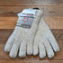 Fox River Brown Tweed 4-Layer Glove in small size with wool-blend exterior and reinforced palms