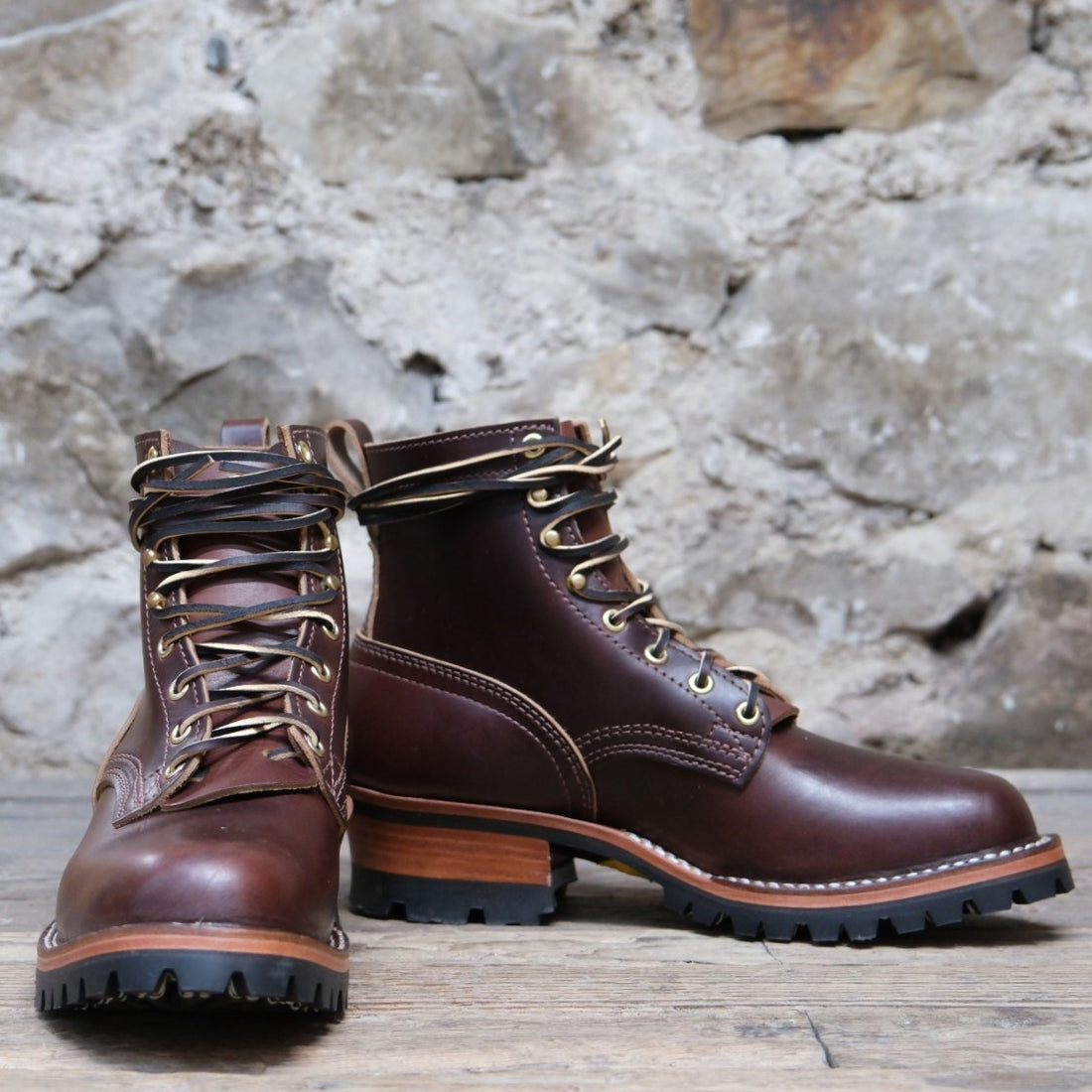 Nicks 6" Urban Logger Boot - Double Shot 64 Brown
