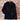 Morris Kaye black Kalgon lamb fur jacket with four front closures and two front pockets size medium